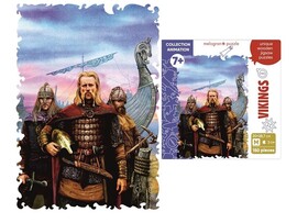 Пазл фигурный дерев. "Викинги" 197 дет., 20х28.7 см. MPZCA15-M