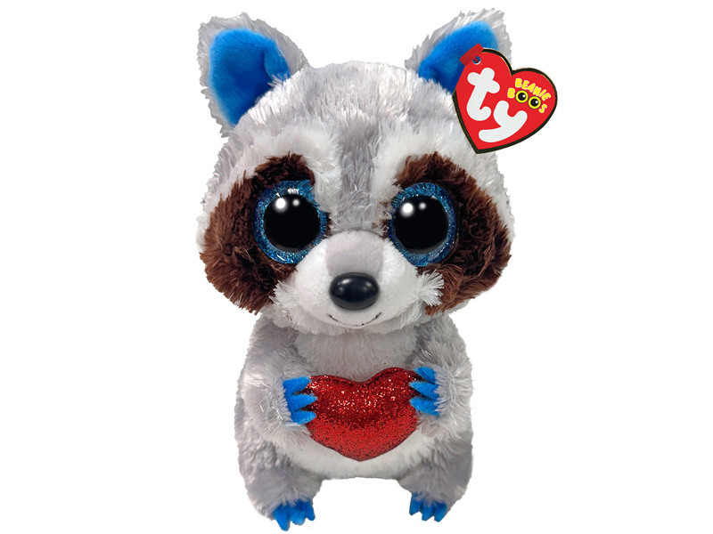 Донецк игрушка оптом Игрушка мягконабивная енот с сердечком ТЭФ 15 см