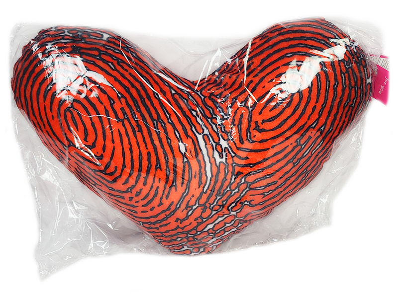 Подушка-игрушка Сердце, ассорти 32х25см HRT-008