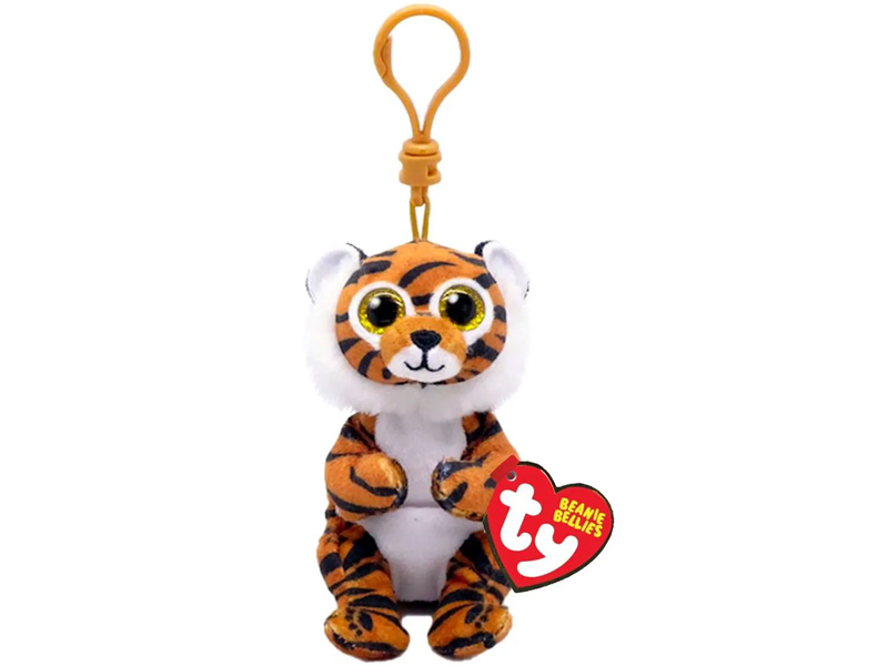 Донецк игрушка оптом Игрушка-брелок для детей мягконабивная тигр КЛАВДИЯ