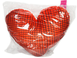 Подушка-игрушка Сердце пиксели 32х25см HRT-012