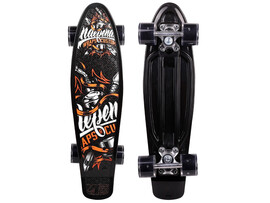 Пенниборд 56*15 см "Молодежный-1" (пласт., основа аллюм., колеса ПУ 60 мм, свет) HB210805-12/1 доставка оптом в Донецк