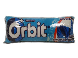 Подушка-игрушка Жвачка голубая 53х20 см VPD-013 доставка оптом в Донецк