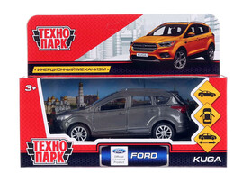 Технопарк. Машина «FORD KUGA» металл. инерц. 12 см (открыв. двери, багажник) серый доставка оптом в Донецк