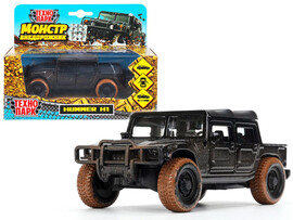 Технопарк. Машина «HUMMER h1 ПИКАП" с грязью металл. инерц. 12 см (открыв. двери, багажник) доставка оптом в Донецк