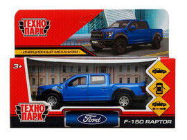 Технопарк. Машина «FORD F150 RAPTOR» металл. инерц. 12 см (открыв. двери, багажник) синий доставка оптом в Донецк