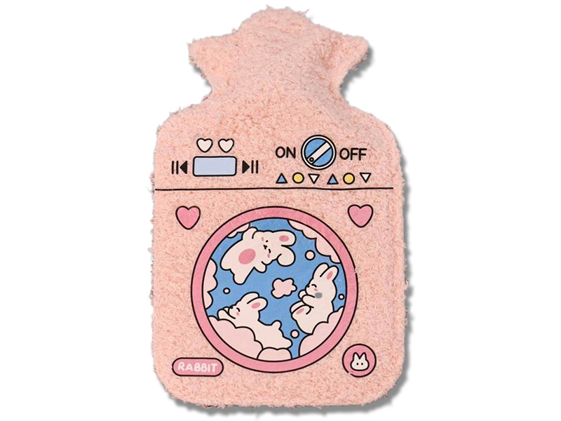 Донецк игрушка оптом Грелка "Animal wash. Зайки" 19х11 см 300 мл 129-R046-02