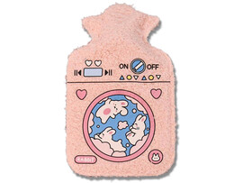 Грелка "Animal wash. Зайки" 19х11 см 300 мл 129-R046-02 доставка оптом в Донецк