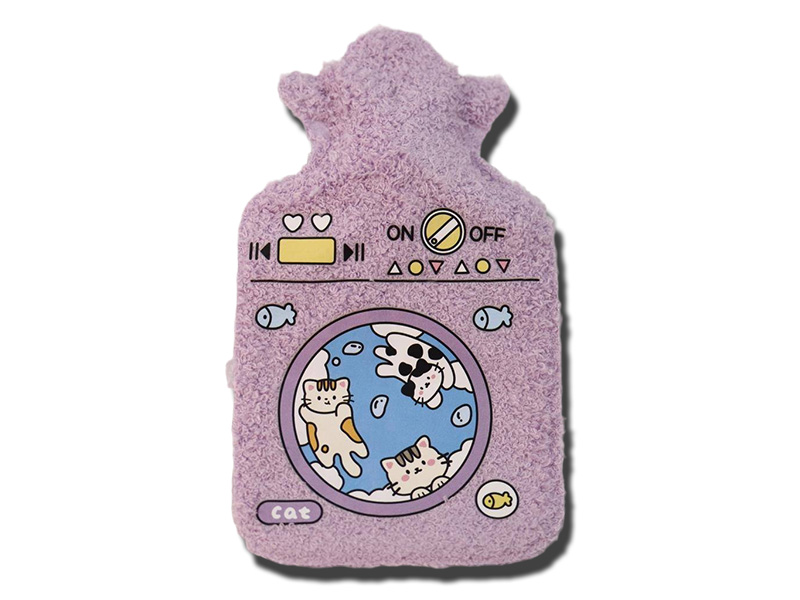 Донецк игрушка оптом Грелка "Animal wash. Котики" 19х11 см 300 мл 129-R046-01