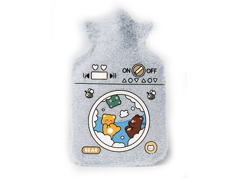 Донецк игрушка оптом Грелка "Animal wash. Мишки" 19х11 см 300 мл 129-R046-04
