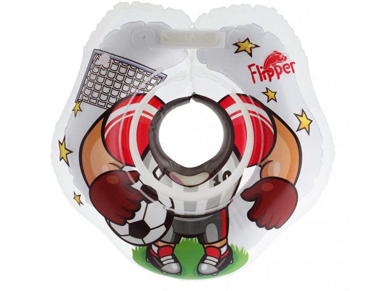 Донецк игрушка оптом Круг на шею для купания малышей Flipper Футболист