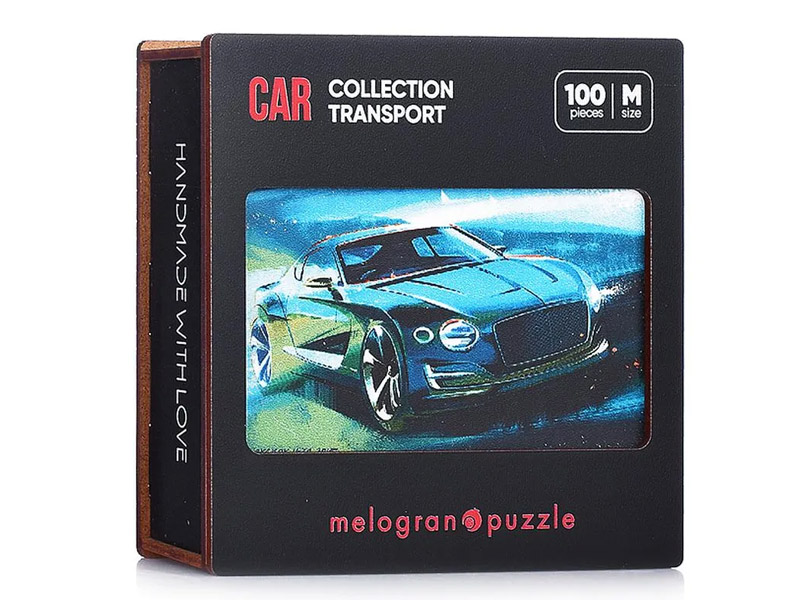 Донецк игрушка оптом Пазлы деревянные «Авто модное» 100 деталей 34 х 20 см