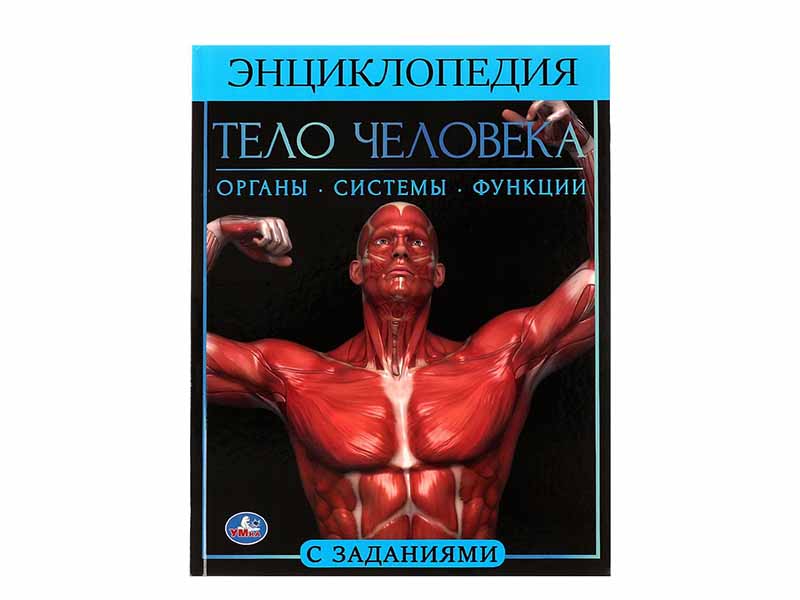 Донецк игрушка оптом Энциклопедия А4. Тело человека (с заданиями)