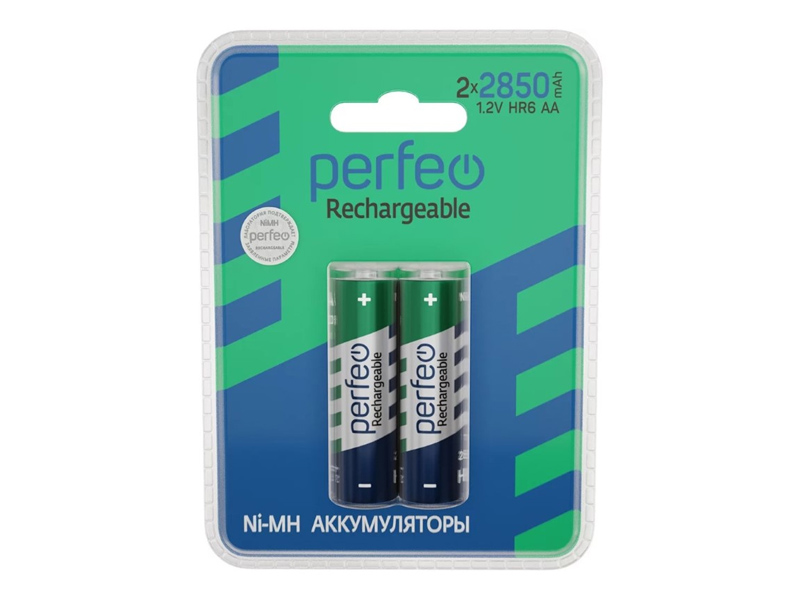 Донецк игрушка оптом Набор аккумуляторов Perfeo AA 2850mAh/2BL 2 шт