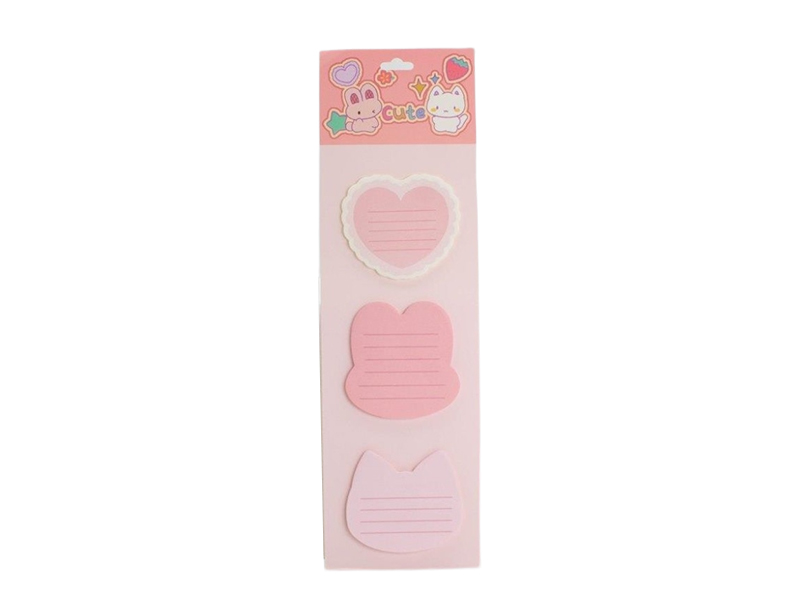Донецк игрушка оптом Блок для заметок "Cute Bunny&Kitty" 3 шт*30 л