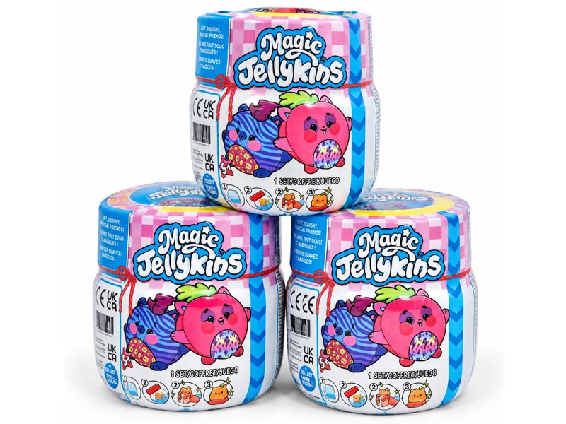 Донецк игрушка оптом Мягкая игрушка-сюрприз Magic Jellykins в баночке KKX-19512