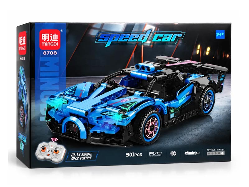 Донецк игрушка оптом Конструктор МАШИНА на р/у 301 дет. в кор. 8708