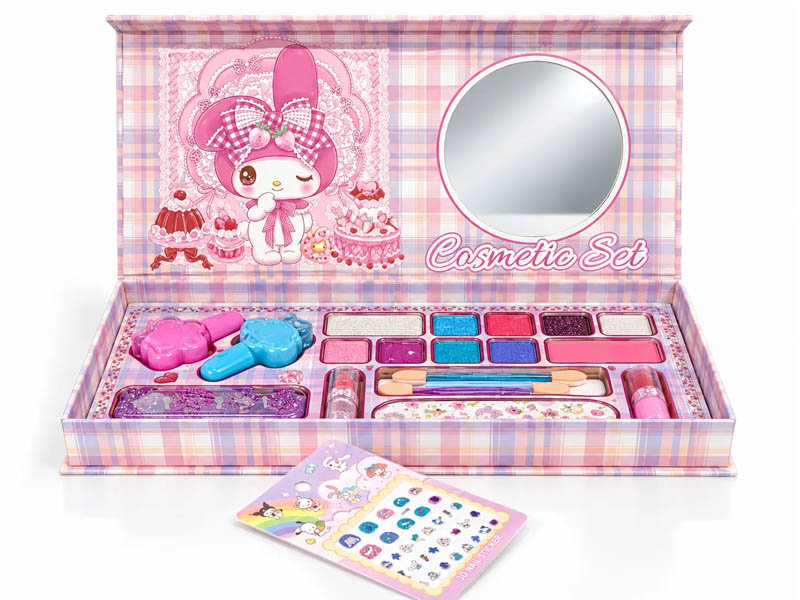 Донецк игрушка оптом Набор косметики с аксесс. 18в1 11*24 см в кор. MS-145