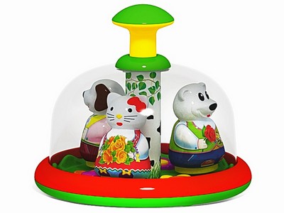 Донецк игрушка оптом Юла-карусель "Хоровод"