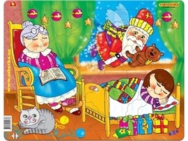 Пазл-собирайка "Новогодние подарки" 36*28 см доставка оптом в Донецк