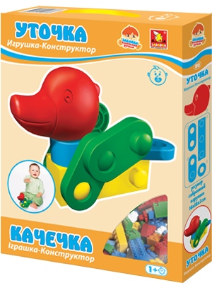 Донецк игрушка оптом Конструктор-игрушка "Уточка"
