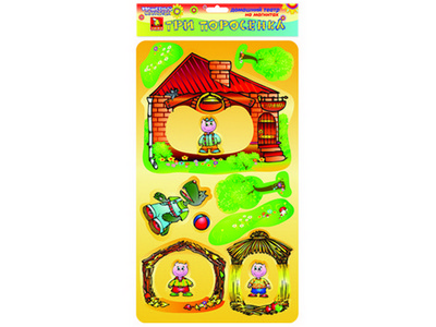 Донецк игрушка оптом Игра на магнитах "Три поросенка"