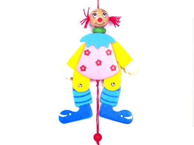 Донецк игрушка оптом Деревянная игра Марионетка Клоун