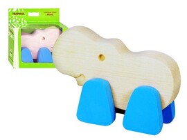 Игрушка деревянная «Бегемот» доставка оптом в Донецк