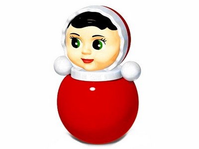 Донецк игрушка оптом Неваляшка малая "Настенька"