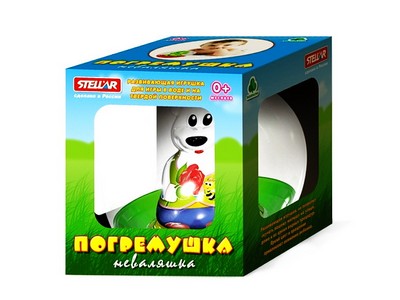 Донецк игрушка оптом Погремушка Неваляшка "Мишка"