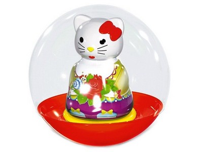 Погремушка Неваляшка "Кошечка" в п/пакете. Арт.01591