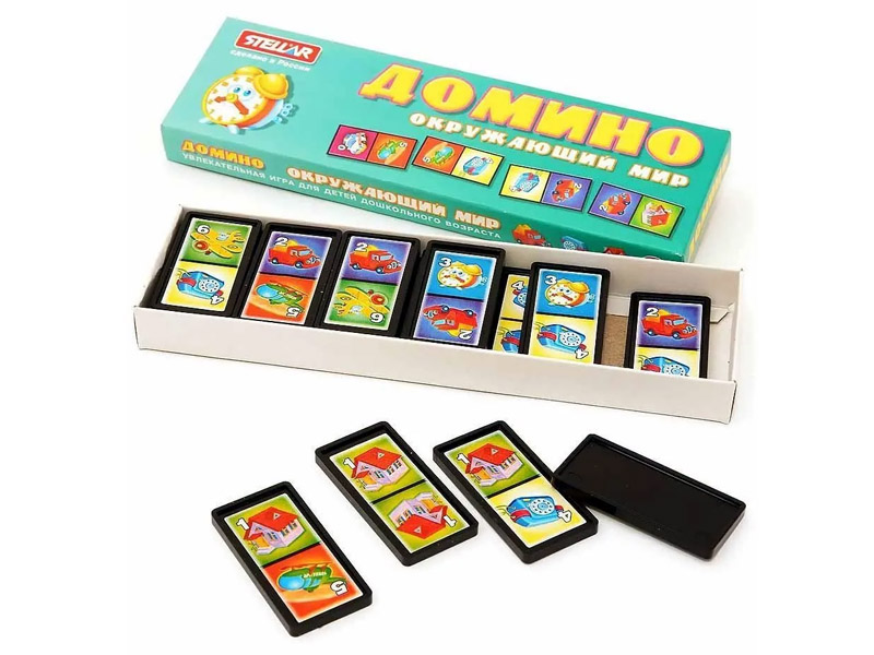 Донецк игрушка оптом Домино № 6 "Окружающий мир"