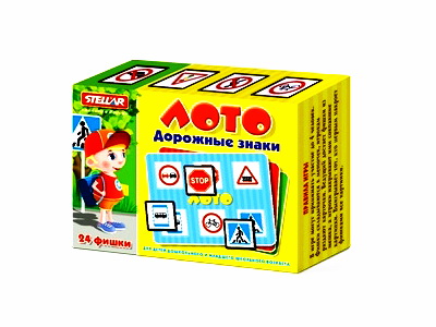 Лото "Дорожные знаки" Арт.00914