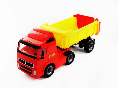 Авт.-самосвал с полуприцепом 59 см (в сеточке)