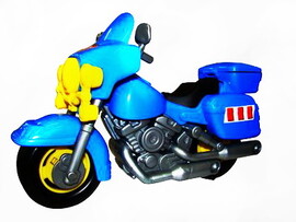 Мотоцикл полицейский "Харлей" 27 см