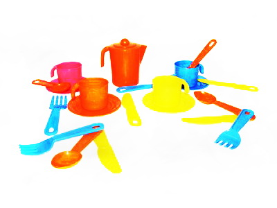 Набор детской посуды "Анюта" на 4 персоны