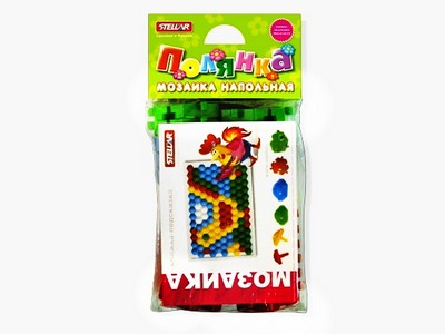 Донецк игрушка оптом Мозаика "Полянка" (диаметр 60мм/26 деталей) п/пакет