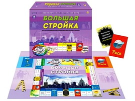 Настольная игра Большая стройка. Арт. ИН-4826