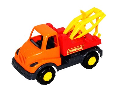 "Кнопик", автомобиль-эвакуатор 18 см