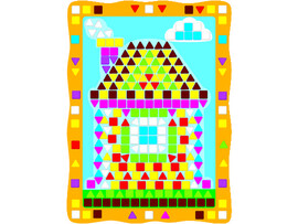 ART Мозаика "Домик" доставка оптом в Донецк