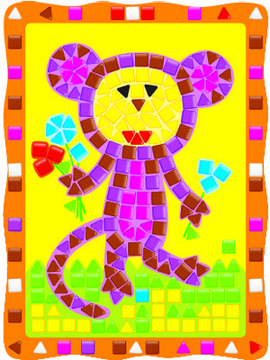 Донецк игрушка оптом ART Мозаика "Обезьянка"