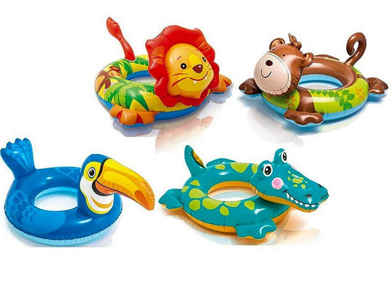 Круг надувной "Животные" 74х61 см. Арт. 58221