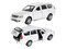 Машина металл "Lada Priora" 12 см, дв., багаж, инерц, белый, в кор. Технопарк 0