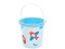 Ведро с наклейкой 0